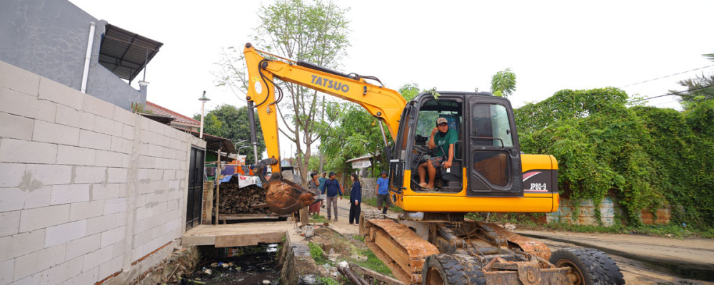 PIK2 Gelar Kerja Bakti Di 3 Wilayah Dalam Upaya Pencegahan Banjir