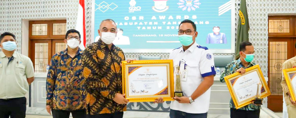 PT Kukuh Mandiri Lestari Kembali Mencetak Prestasi dalam Program Kegiatan Tanggung Jawab Sosial Lingkungan Perusahaan di Kab. Tangerang