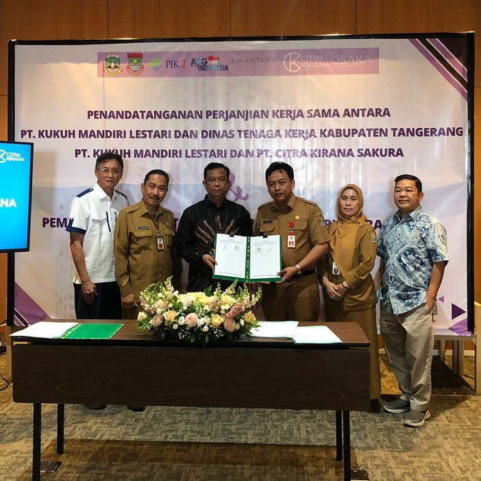 Kerjasama PIK 2 dengan LPK Citra Kirana dalam rangka peningkatan kualitas SDM Indonesia