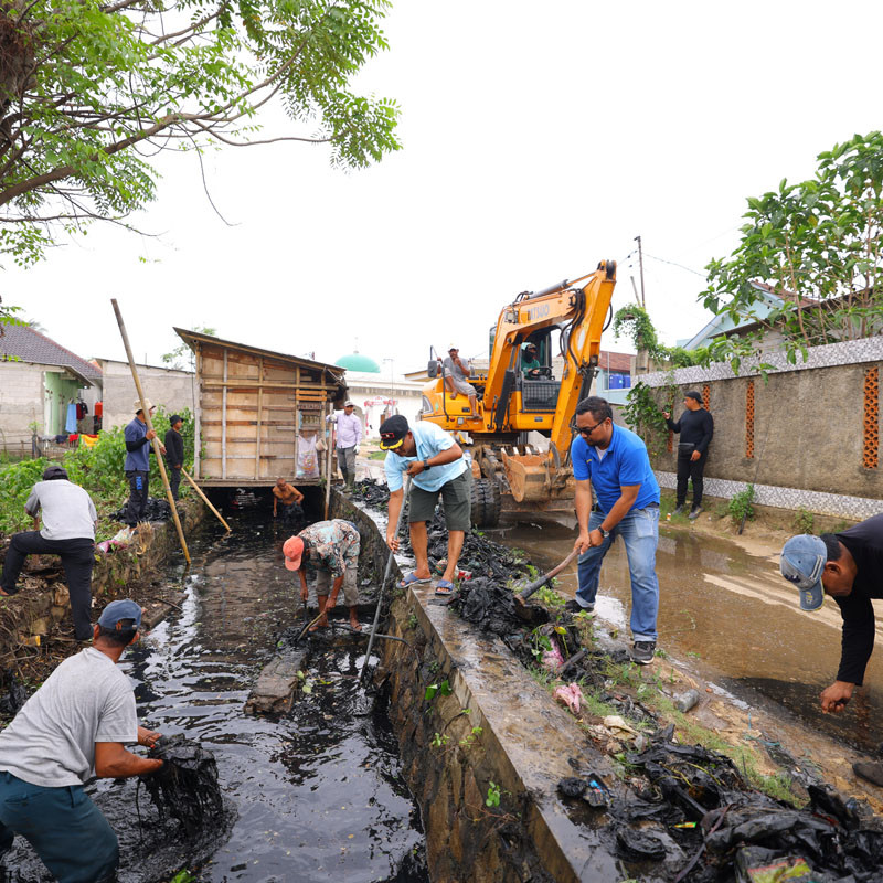 PIK2 Gelar Kerja Bakti Di 3 Wilayah Dalam Upaya Pencegahan Banjir