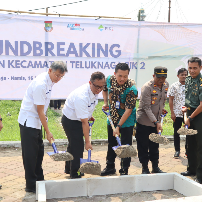 PT. Pantai Indah Kapuk Dua, Tbk Rehabilitasi Alun-Alun Kecamatan Teluknaga - PIK 2