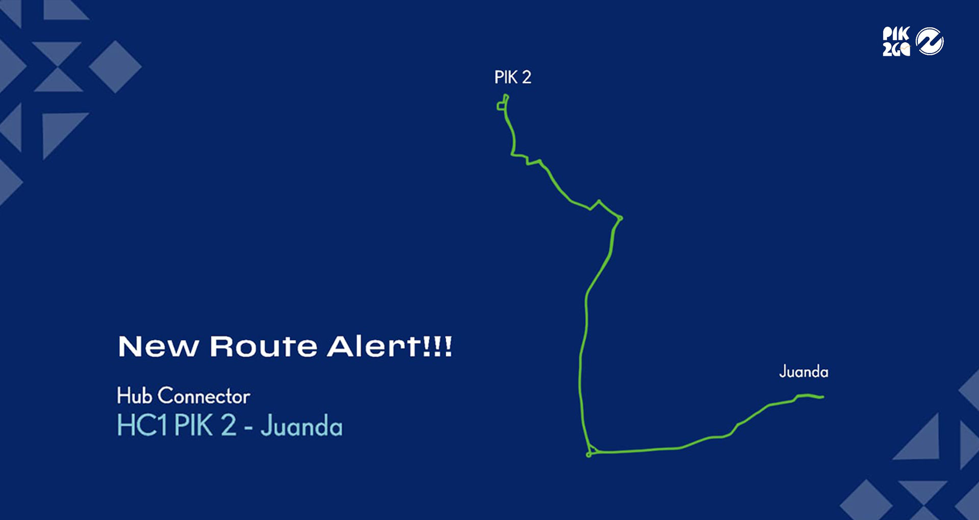 Rute Baru: HC1 PIK2 – Juanda