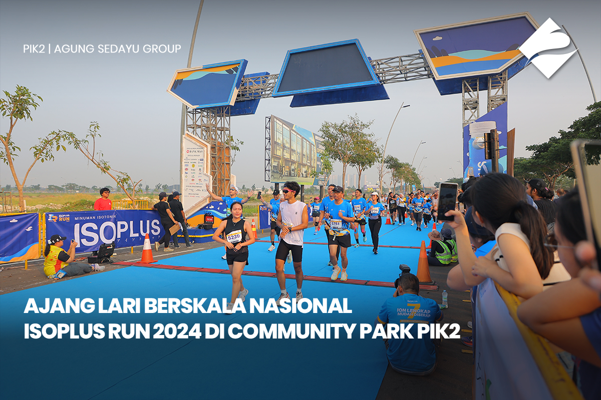 Ajang Lari Berskala Nasional  Isoplus Run 2024 Di Community Park PIK2