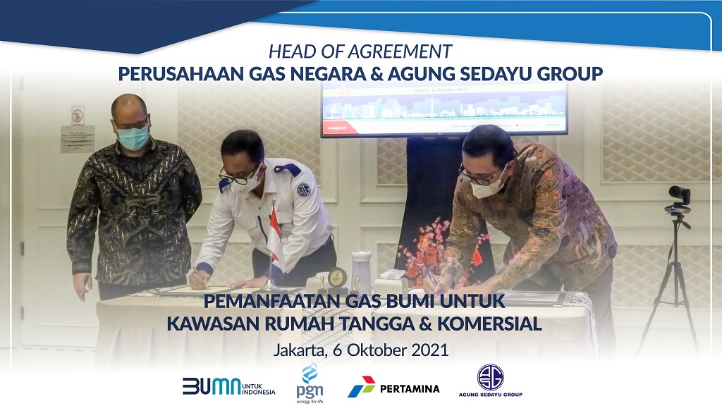 Agung Sedayu Group Bekerja Sama dengan PGN untuk Pemanfaatan Gas Bumi ke Kawasan Rumah Tangga dan Komersial di Pantai Indah Kapuk