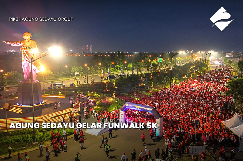 AGUNG SEDAYU GELAR FUNWALK 5K