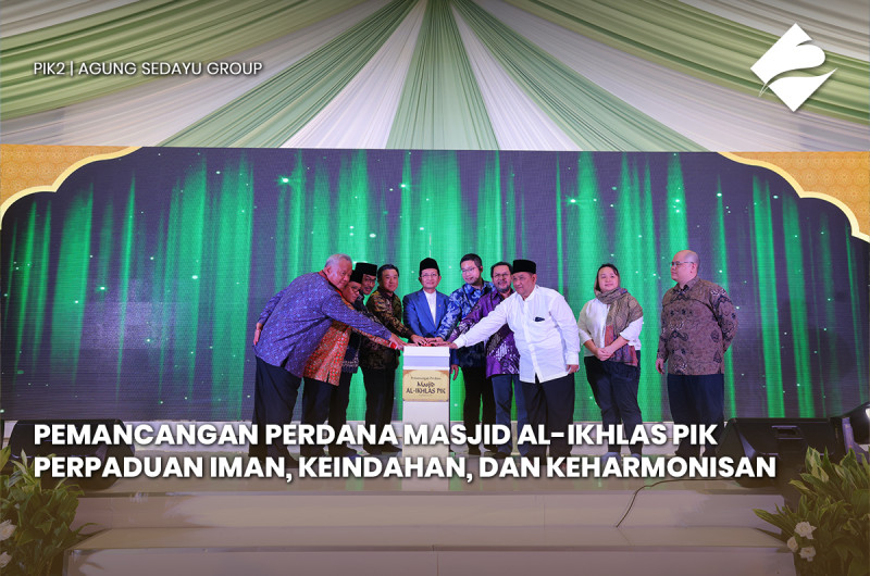 PEMANCANGAN PERDANA MASJID AL-IKHLAS PIK