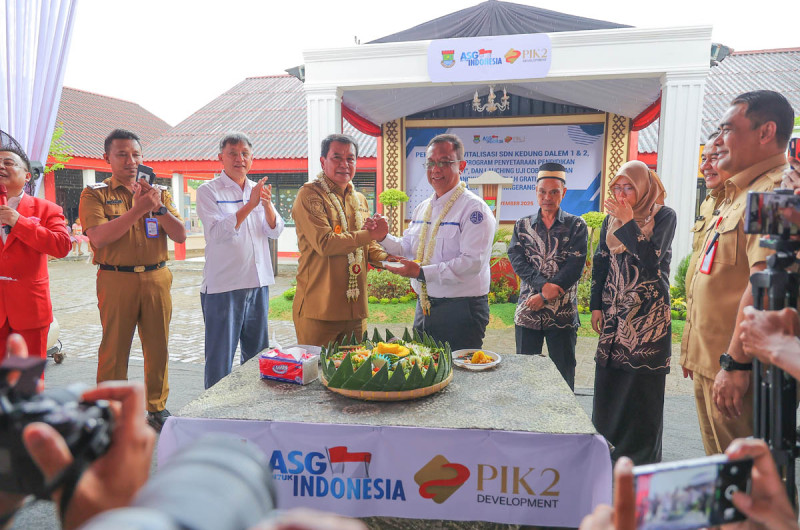 ASG–PIK2 DUKUNG REVITALISASI SEKOLAH DAN PROGRAM PENDIDIKAN DI PESISIR UTARA TANGERANG