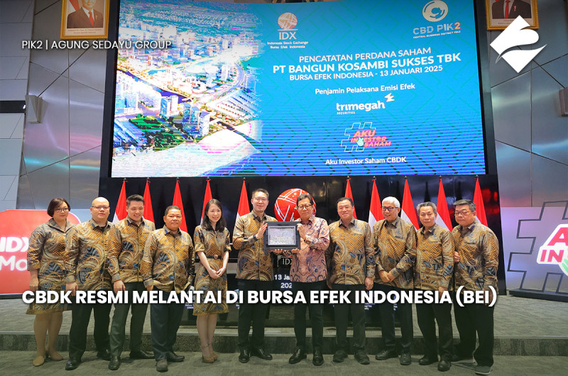 CBDK Resmi Melantai Di Bursa Efek Indonesia (BEI)